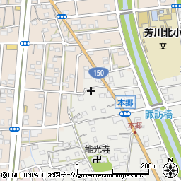 静岡県浜松市中央区本郷町30周辺の地図