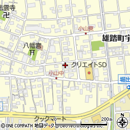 静岡県浜松市中央区雄踏町宇布見4662周辺の地図