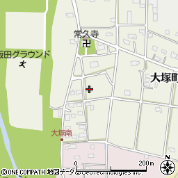 静岡県浜松市中央区大塚町99周辺の地図