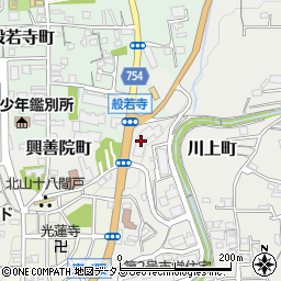 奈良県奈良市川上町393周辺の地図