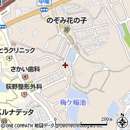 岡山県岡山市東区中尾90-52周辺の地図