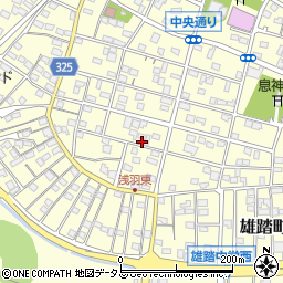 静岡県浜松市中央区雄踏町宇布見8429周辺の地図