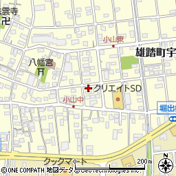 静岡県浜松市中央区雄踏町宇布見4663周辺の地図