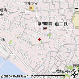 兵庫県明石市二見町東二見1490-5周辺の地図