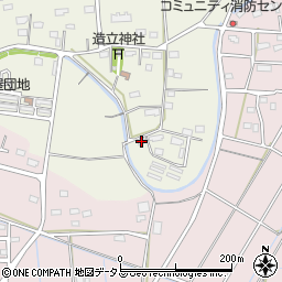 静岡県磐田市東新屋664周辺の地図