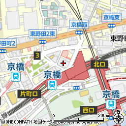 三井住友銀行京阪京橋ビル周辺の地図