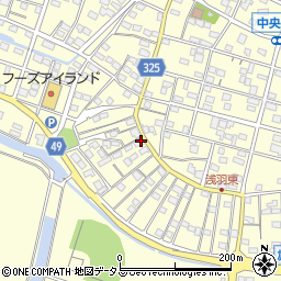 静岡県浜松市中央区雄踏町宇布見8852周辺の地図
