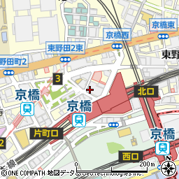 大東楽器株式会社　京橋支店周辺の地図