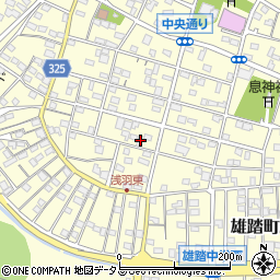 静岡県浜松市中央区雄踏町宇布見8428周辺の地図