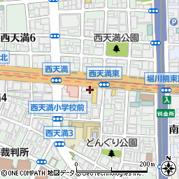 mister Donut 梅田東 ショップ周辺の地図