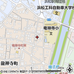 静岡県浜松市中央区龍禅寺町130周辺の地図