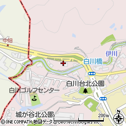 兵庫県神戸市須磨区白川献上替地周辺の地図