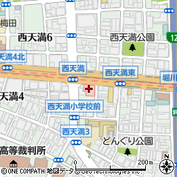 五條製紙株式会社　大阪営業部周辺の地図