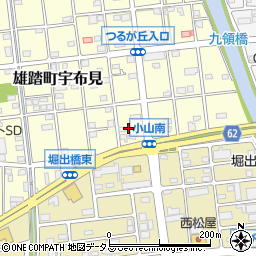 静岡県浜松市中央区雄踏町宇布見4084周辺の地図
