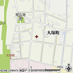 静岡県浜松市中央区大塚町72周辺の地図