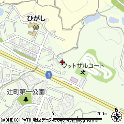 奈良県生駒市辻町320-6周辺の地図