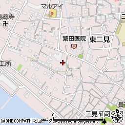 兵庫県明石市二見町東二見1490-4周辺の地図