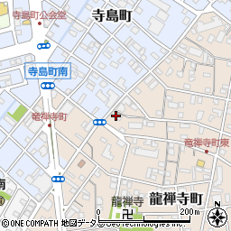 静岡県浜松市中央区龍禅寺町379周辺の地図