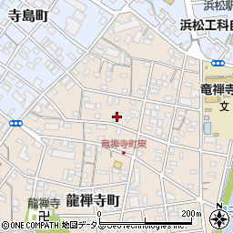 静岡県浜松市中央区龍禅寺町82周辺の地図