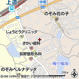岡山県岡山市東区中尾90-2周辺の地図