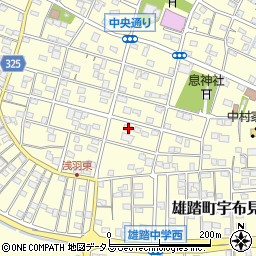 静岡県浜松市中央区雄踏町宇布見8382周辺の地図