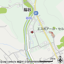 岡山県岡山市北区福谷74周辺の地図