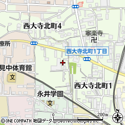 谷田奈良線周辺の地図