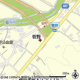 兵庫県神戸市西区櫨谷町菅野周辺の地図