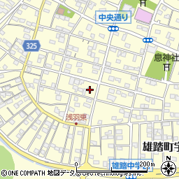 静岡県浜松市中央区雄踏町宇布見8388周辺の地図