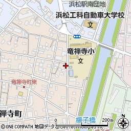 静岡県浜松市中央区龍禅寺町126周辺の地図