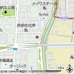 川上ハガネ株式会社周辺の地図