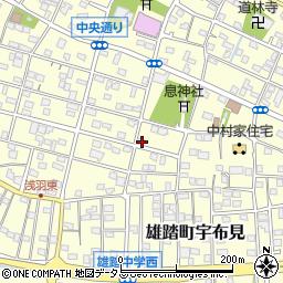 静岡県浜松市中央区雄踏町宇布見8316周辺の地図
