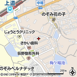 岡山県岡山市東区中尾90-3周辺の地図