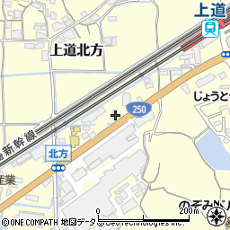 岡山県岡山市東区上道北方719周辺の地図