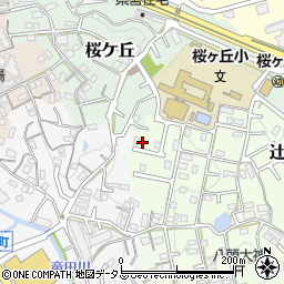 奈良県生駒市辻町881-62周辺の地図