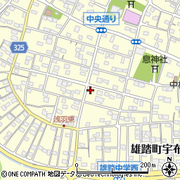 静岡県浜松市中央区雄踏町宇布見8380周辺の地図