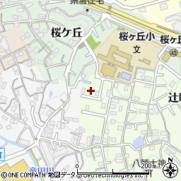 奈良県生駒市辻町881-61周辺の地図