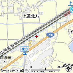 岡山県岡山市東区上道北方715周辺の地図