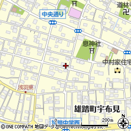 静岡県浜松市中央区雄踏町宇布見8341周辺の地図