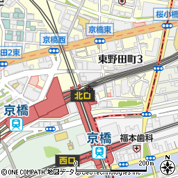 天下の台所 大起水産 京橋店周辺の地図