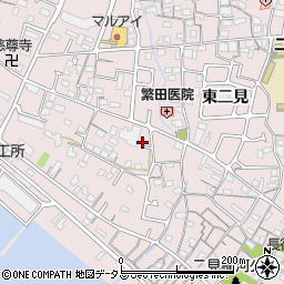 兵庫県明石市二見町東二見1490-3周辺の地図
