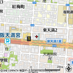 三菱ＵＦＪ銀行天満支店 ＡＴＭ周辺の地図