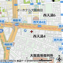矢部コーポレーション株式会社　大阪支店周辺の地図