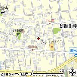 静岡県浜松市中央区雄踏町宇布見4661周辺の地図