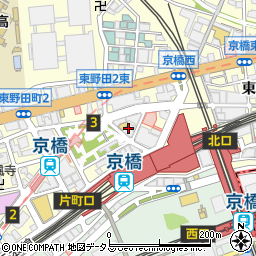 脇田・住友生命京橋第一ビル周辺の地図
