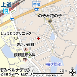 岡山県岡山市東区中尾90-5周辺の地図