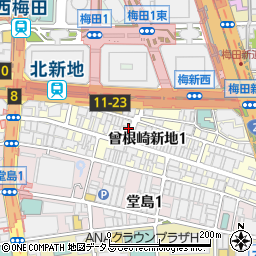 DININGBAR NYAGO KITASHINCHI周辺の地図