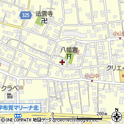 静岡県浜松市中央区雄踏町宇布見4750周辺の地図
