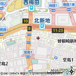 大阪府大阪市北区曾根崎新地1丁目3-23周辺の地図