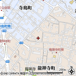 静岡県浜松市中央区龍禅寺町78周辺の地図
